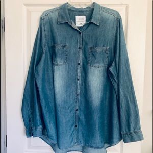Everyday Jean Shirt 2x New Sonoma